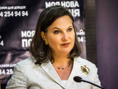 Victoria Nuland polis Enstitüsü ziyaret