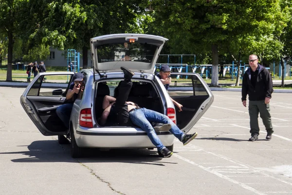 Les policiers de l'Institut pour la formation de la police Ukraine — Photo