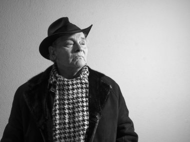 yaşlı bir adam portresi