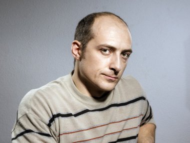 kel adam olarak stripple jumper