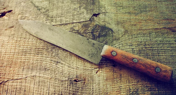 Old rustic knife