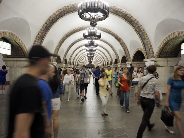 Tunnelbanestation Zoloty Vorota i Kiev — Stockfoto