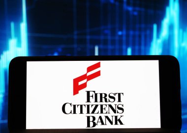 Almanya - 23 Ocak 2026: Bu resimde Birinci Vatandaşlar Bancshare, Inc. logosu akıllı telefondan sergileniyor.