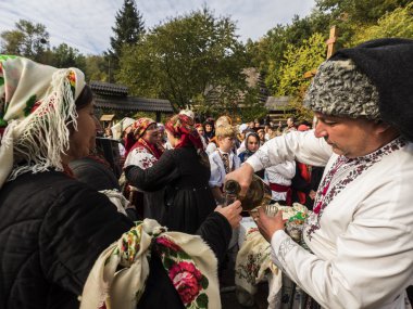 Ukrainian believers celebrate Protection of the Holy Virgin in t