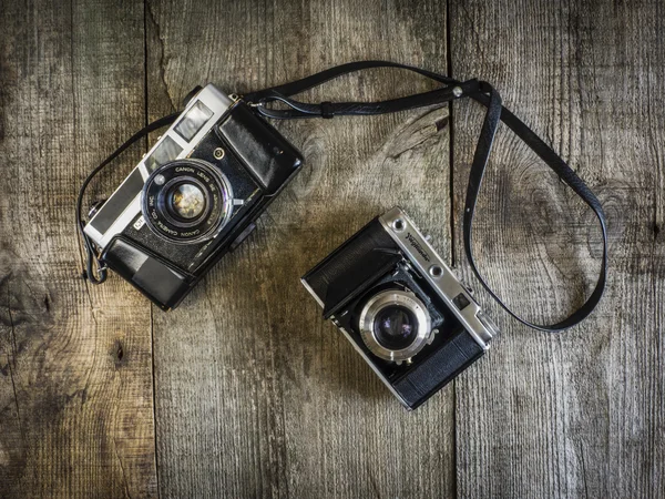 Φωτογραφική μηχανή αντίκα — Φωτογραφία Αρχείου
