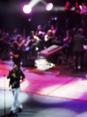 Mevsimlik fotoğraf rock konseri