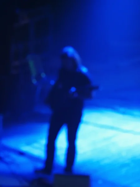 Blured 사진 록 콘서트 — 스톡 사진