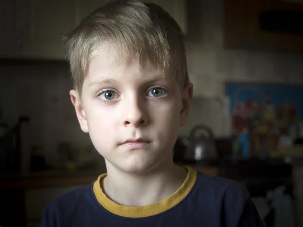 Cute boy close up — Stock Photo, Image