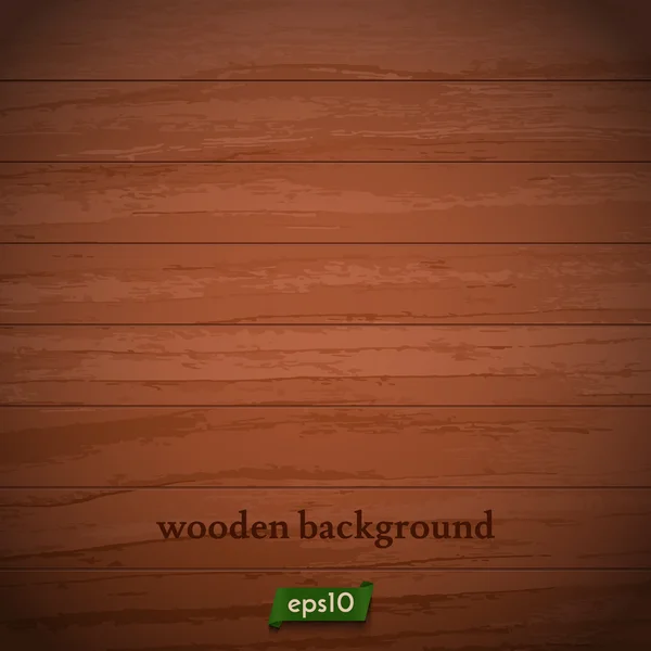 Vector fondo de madera — Vector de stock