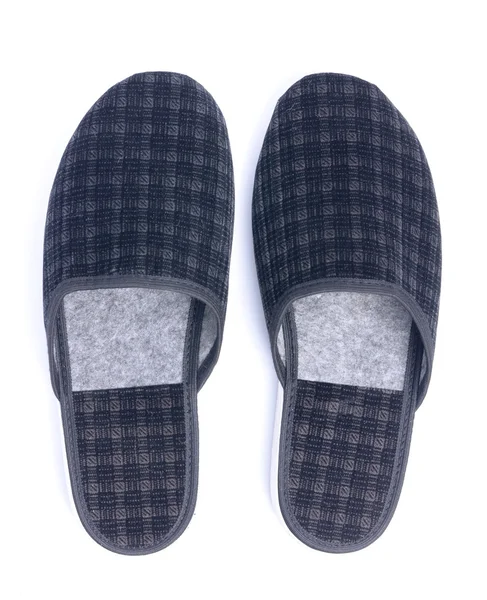 Pair of slippers on a white — Stock Photo, Image
