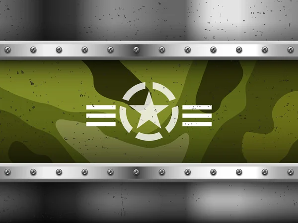 Fondo militar — Vector de stock