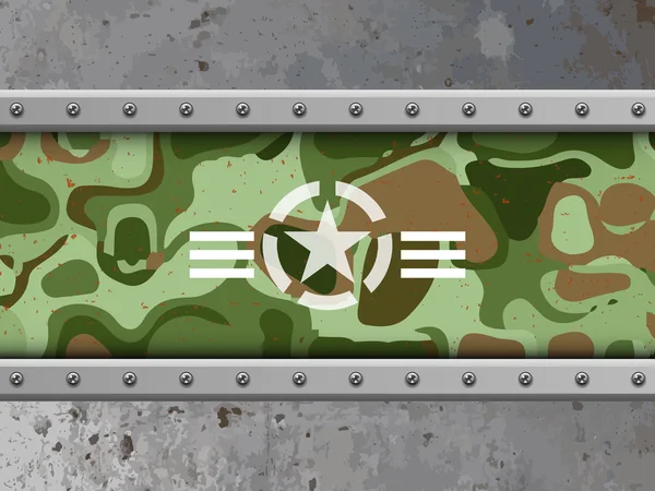 Fondo militar — Vector de stock