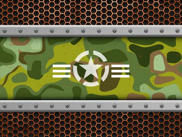 Fondo militar — Vector de stock