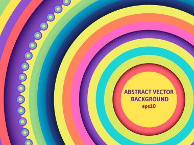soyut halkalar vektör arka plan
