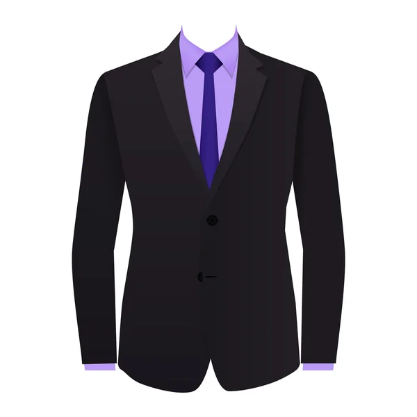 Γκρι επαγγελματικό κοστούμι — Διανυσματικό Αρχείο