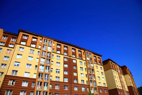 Apartment building in the Kaliningrad, Russia.