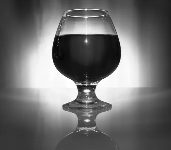 Wineglass of alcoholic beverage — Stock Photo, Image