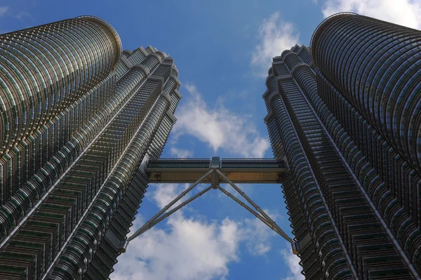 Torres gêmeas Petronas em Kuala Lumpur — Fotografia de Stock