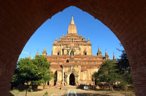 Htilominlo Pagoda v Bagan, Myanmar — Stock fotografie