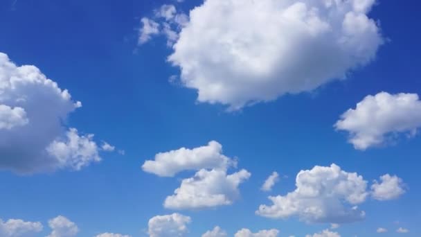 Timelapse Avec Beaux Nuages Mouvement — Video