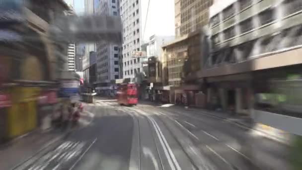 February 2016 전차에서 홍콩의 Timelapse — 비디오