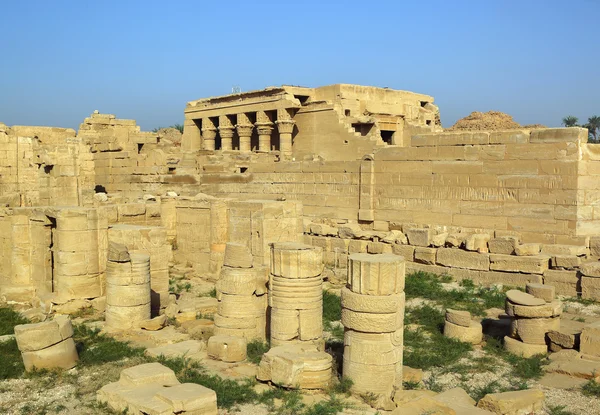 Dendera 'daki Antik Mısır Tapınağı — Stok fotoğraf