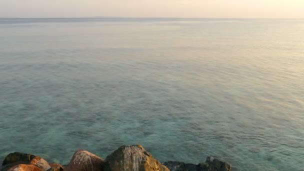 Mer calme à l'aube — Video