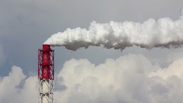 Contaminación atmosférica por humo — Vídeos de Stock