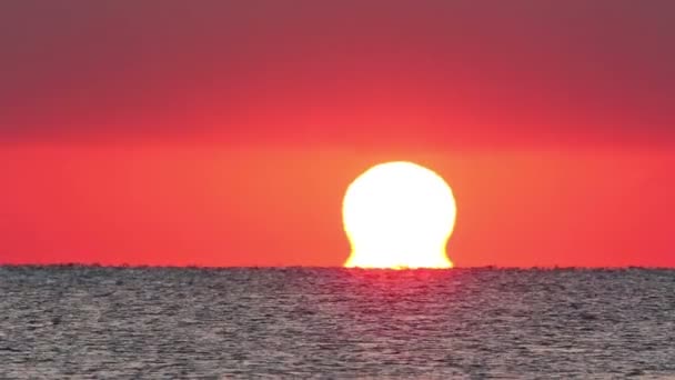 Nascer do sol do Mar Vermelho — Vídeo de Stock