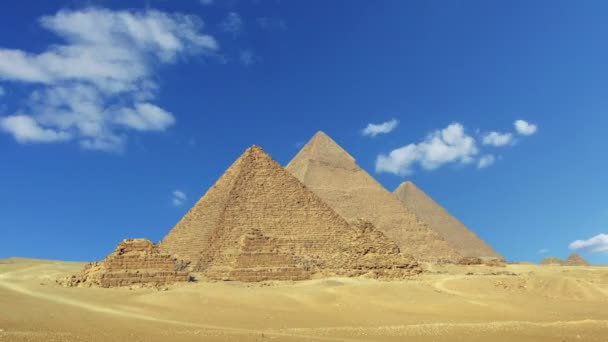 Giza Cairo i Egypten — Stockvideo