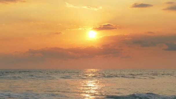 Paysage Avec Coucher De Soleil De Mer Tropicale