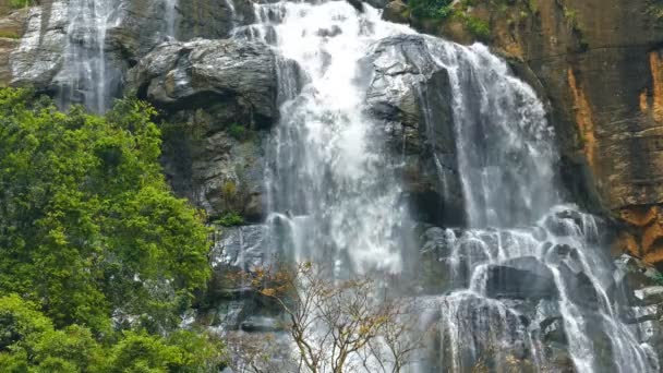 Waterval Ella in Sri Lanka — Stockvideo