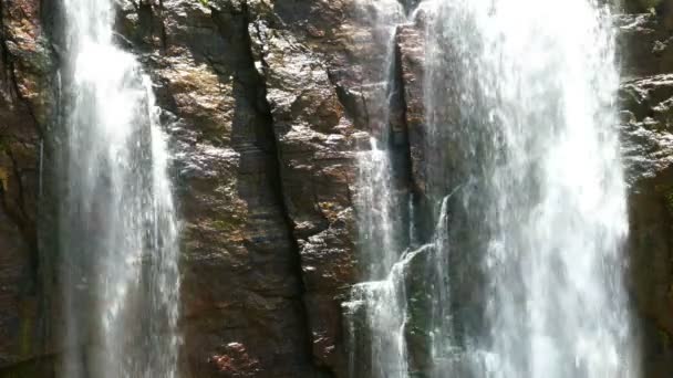 Wasserfall ramboda in sri lanka — Stockvideo