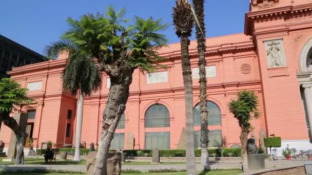 Egyptian Museum in Cairo, Egypt — Stock Video