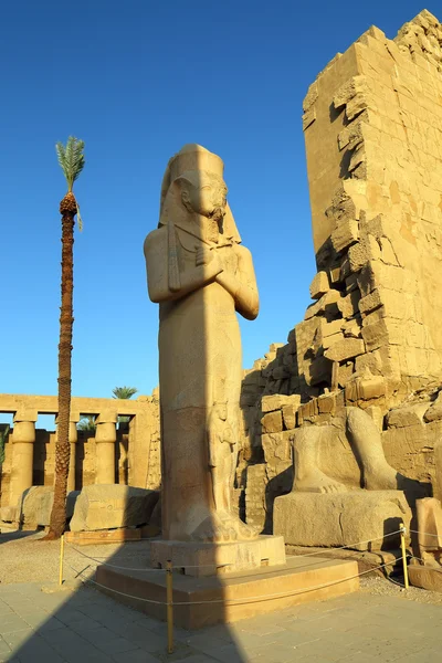 Ramses II in Karnak temple, Luxor — Stock Photo, Image