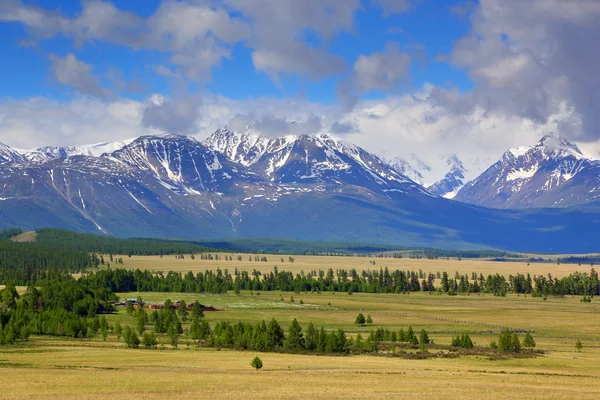 Táj Altai hegyek — Stock Fotó