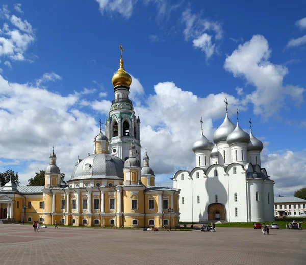 Vologda fő tér a város — Stock Fotó