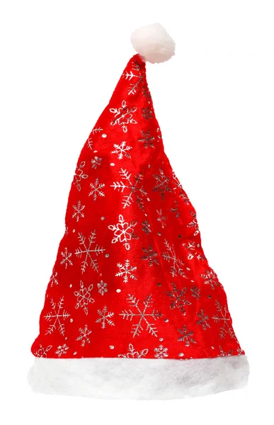 Jultomten christmas röd hatt — Stockfoto