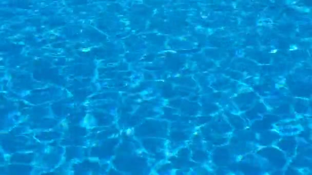 Acqua della piscina — Video Stock