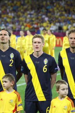 2012 Avrupa Futbol Şampiyonası futbol oyun Ukrayna vs İsveç