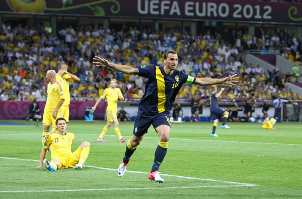 Zlatan Ibrahimovic of Sweden — Stock Photo, Image