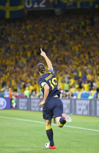 Zlatan Ibrahimovic of Sweden — Stock Photo, Image