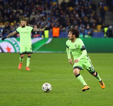UEFA Champions League game FC Dynamo Kyiv vs Manchester City in 