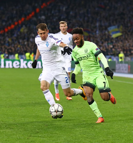 UEFA Champions League game FC Dynamo Kyiv vs Manchester City in — Stok fotoğraf