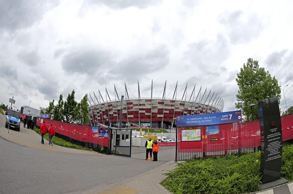 Estádio Nacional de Varsóvia (Estádio Narodowy ) — Fotografia de Stock