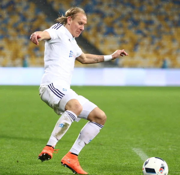 Ukrainian Cup quarterfinal game FC Oleksandria vs FC Dynamo Kyiv — Zdjęcie stockowe