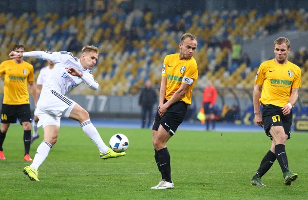 Ukrainian Cup quarterfinal game FC Oleksandria vs FC Dynamo Kyiv — Zdjęcie stockowe