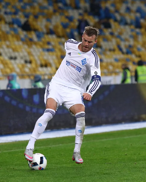 Ukrainian Cup quarterfinal game FC Oleksandria vs FC Dynamo Kyiv — Stock Photo, Image