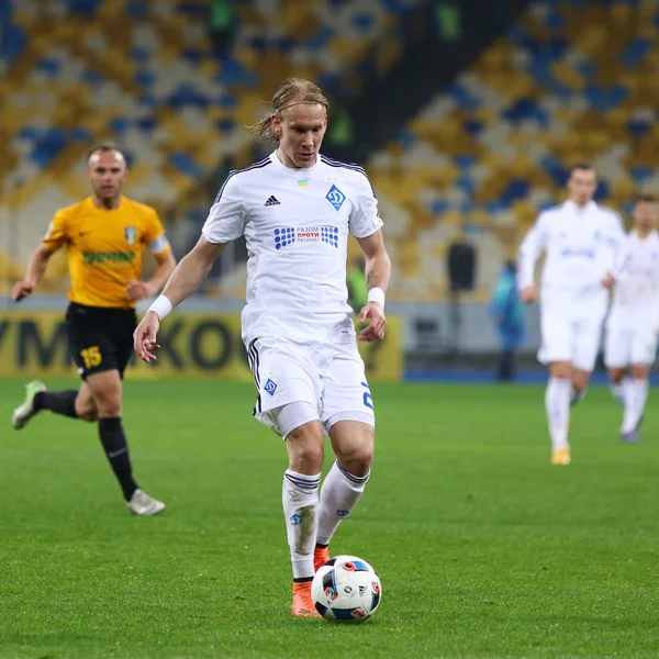 Ukrainian Cup quarterfinal game FC Oleksandria vs FC Dynamo Kyiv — Zdjęcie stockowe