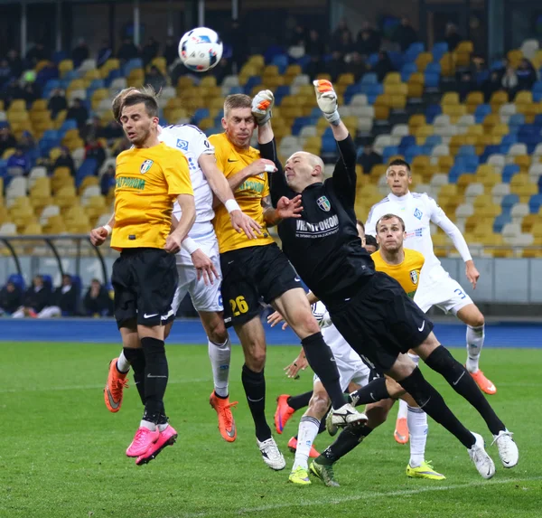 Ukrainian Cup quarterfinal game FC Oleksandria vs FC Dynamo Kyiv — Stock fotografie